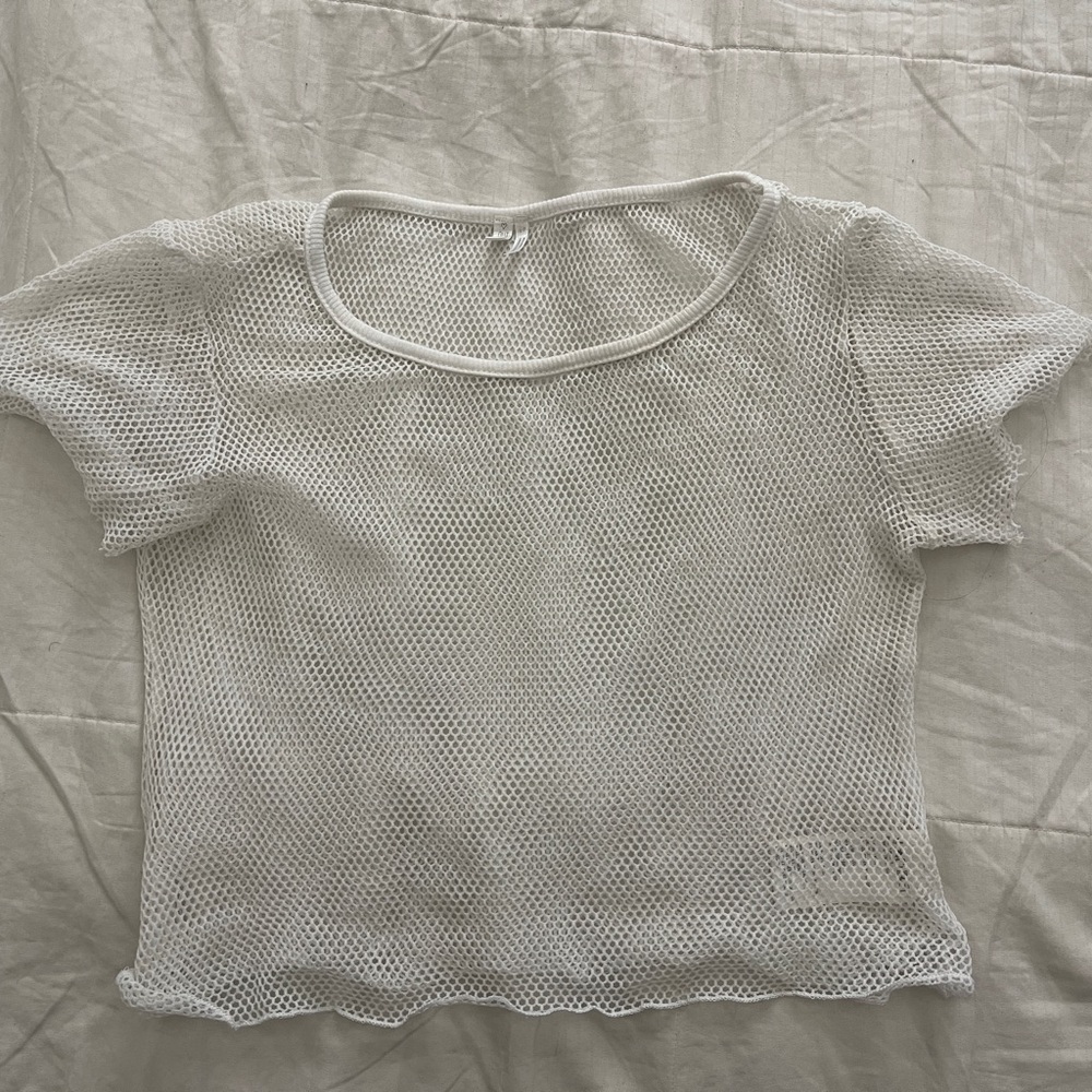 Urban Outfitters Fishnets Crop Top